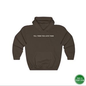 this is your sign LA graphic hoodie